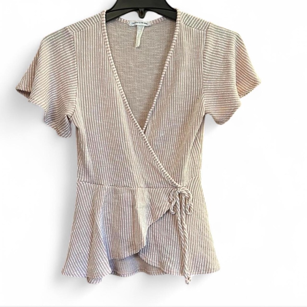 Faux Wrap Top